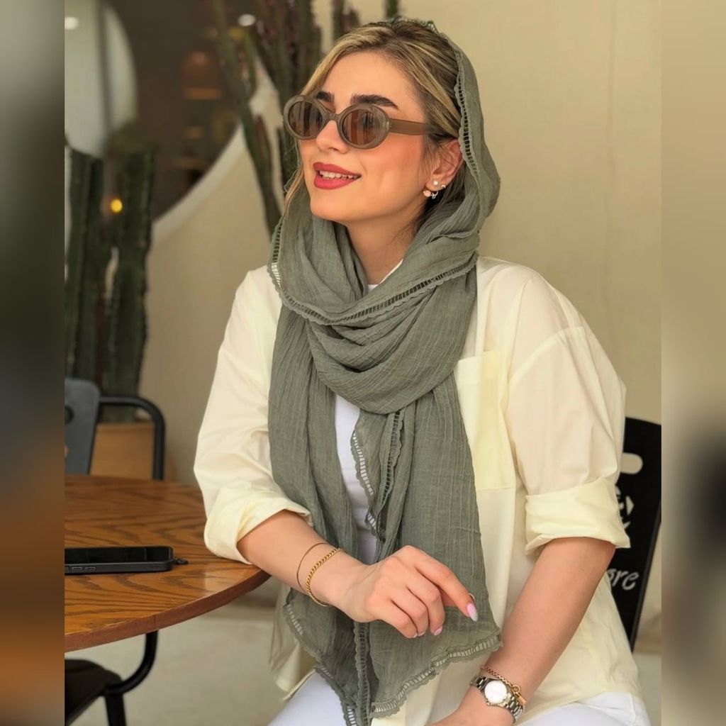 خرید انلاین شال دانتل ماهی سنگشور