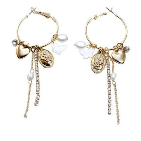 گوشواره حلقه ای زنانه مدل آویز - accessory_vay - Gosh 033