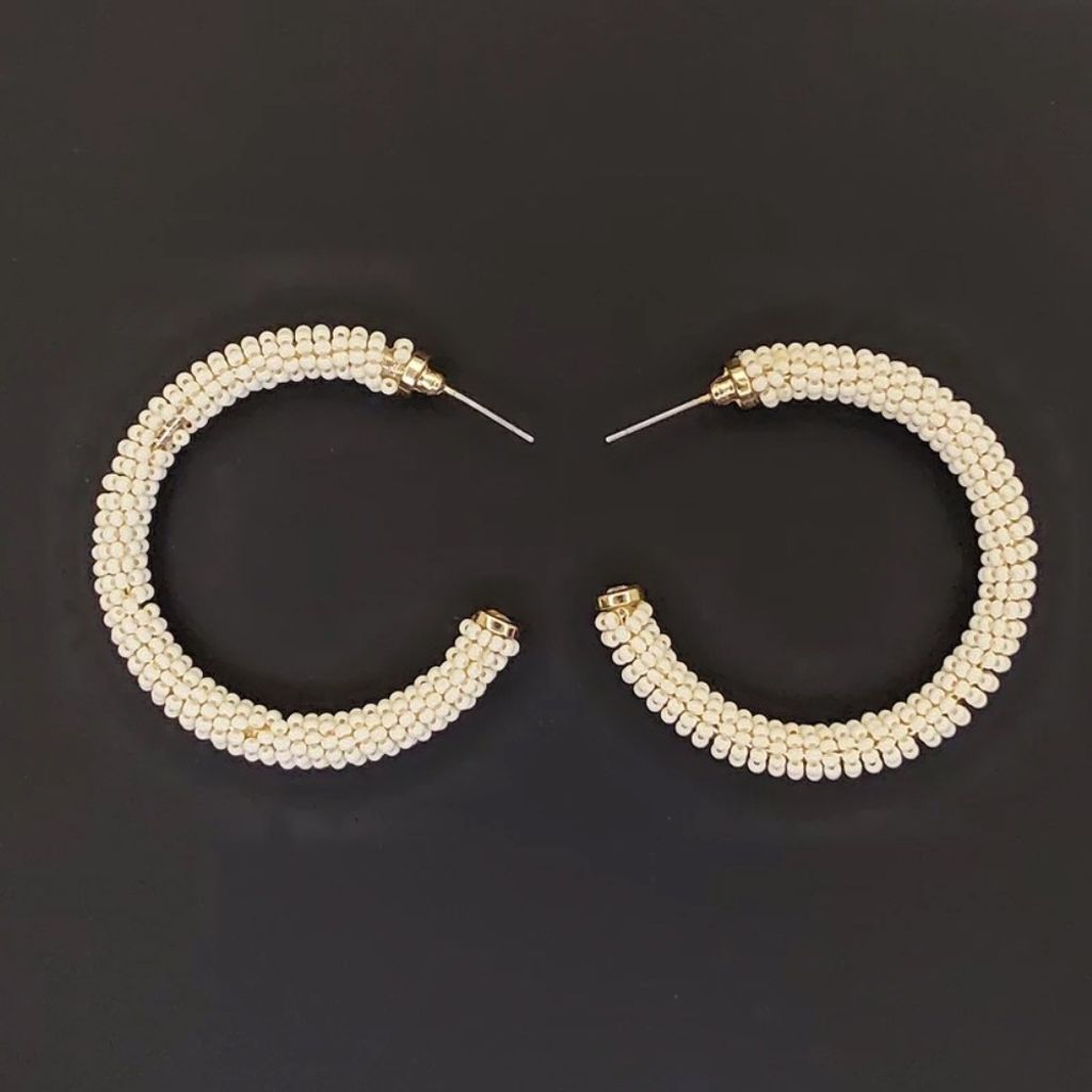 قیمت ارزان گوشواره میخی زنانه مدل حلقه ای - accessory_vay - Gosh 039