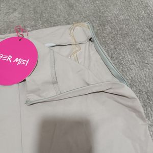 قیمت دامن جلو چاک وارداتی نخ پنبه