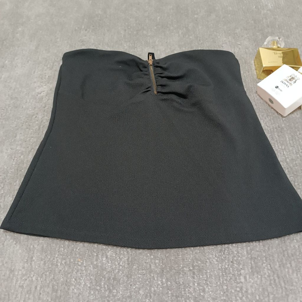 قیمت تاپ دکلته مشکی برند kiabi آلمان