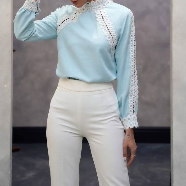 شومیز کتان لمه