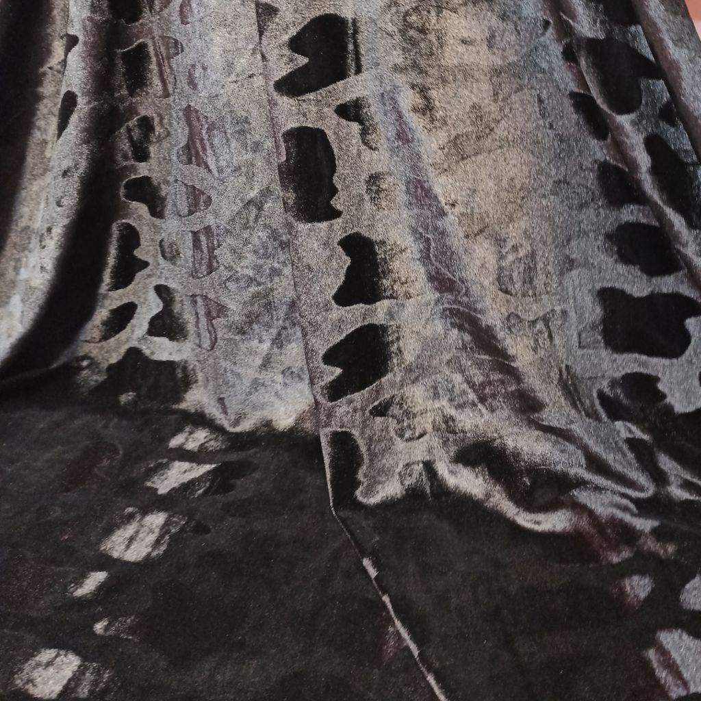 خرید آنلاین پارچه مخمل استرچ طرحدار