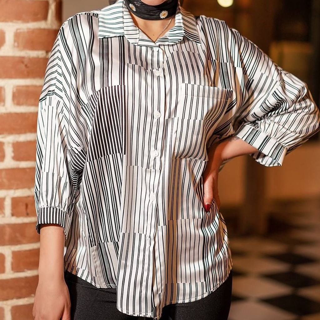 مشخصات شومیز ساتن چاپی