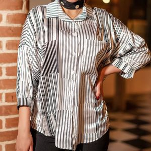 شومیز ساتن چاپی