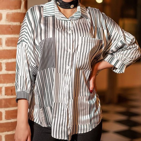 شومیز ساتن چاپی