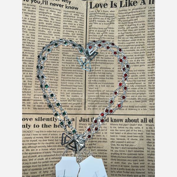 بند سوتین نگین دار 