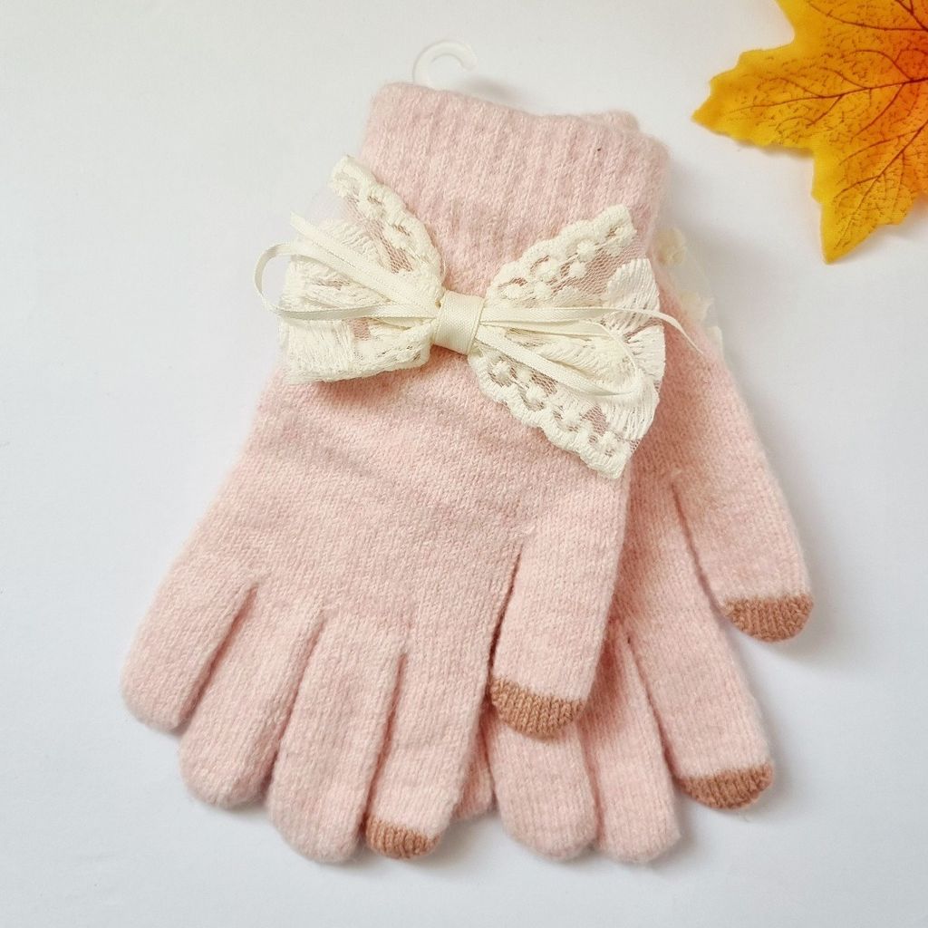 فروش اینترنتی دستکش زمستانی دخترانه