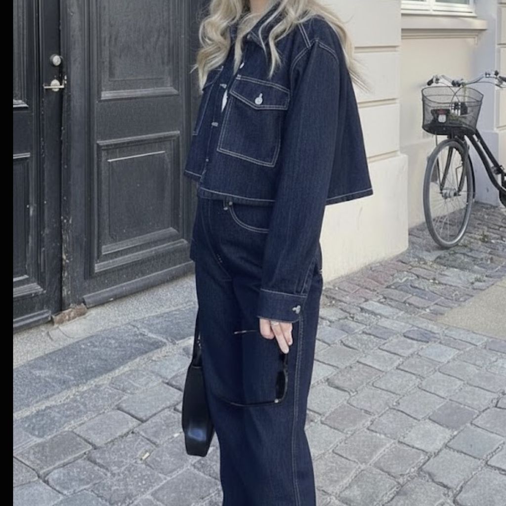 خرید اینترنتی بامبر جکت و شلوار جین