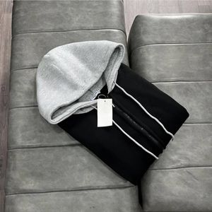 سویشرت کلاه طوسی