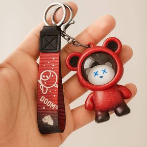 مشخصات جا کلیدی و اویز کیف خرس مدل چراغ دار از جنس پلاستیک