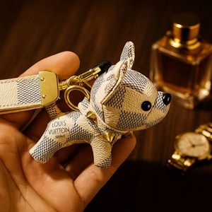فروش اینترنتی جا کلیدی و اویز کیف سگ مدل لویی ویتون از جنس چرم