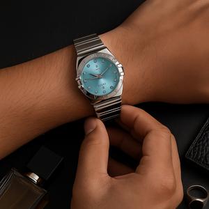 فروش اینترنتی ساعت مچی زنانه مدل امگا از جنس استیل