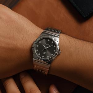 ساعت مچی زنانه مدل امگا از جنس استیل