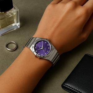 فروش اینترنتی ساعت مچی زنانه مدل امگا از جنس استیل