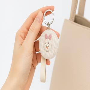 جا کلیدی ایینه دار مدل خرگوش از جنس کنفی یراق استیل