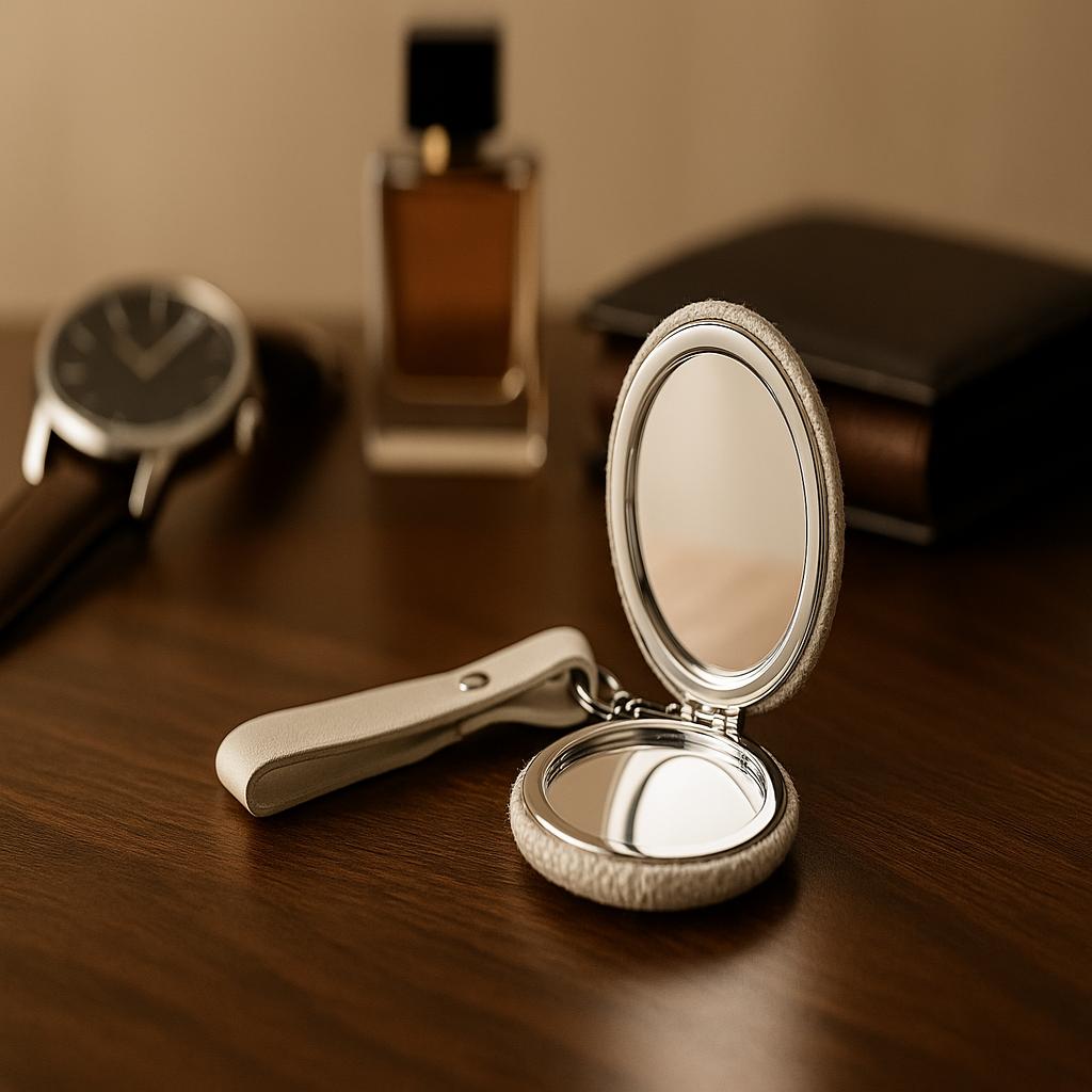 خرید انلاین جا کلیدی ایینه دار  از جنس کنفی