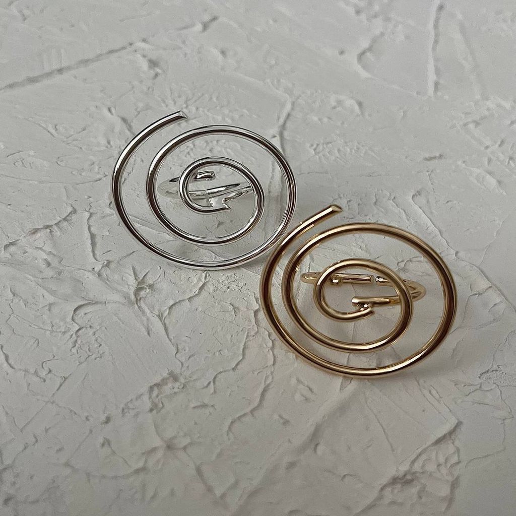 قیمت انگشتر زنانه فشن مدل حلزونی