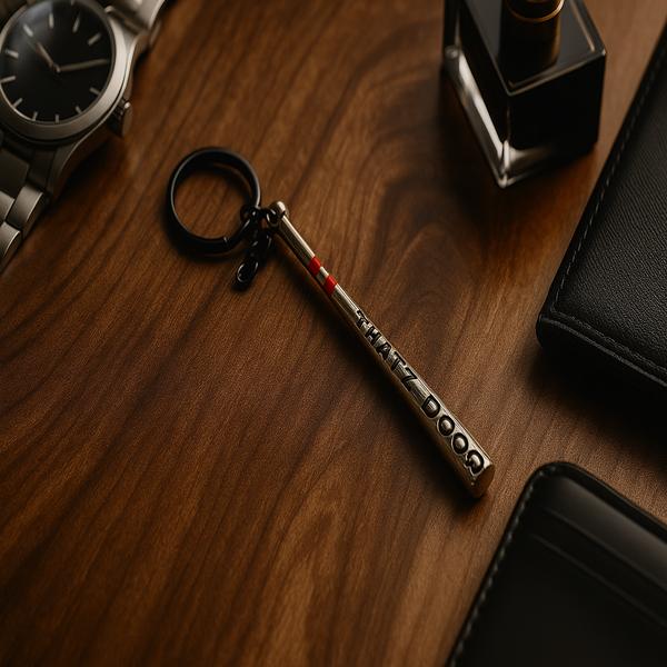 جا کلیدی فانتزی مدل چوب بیسبال از جنس فلز