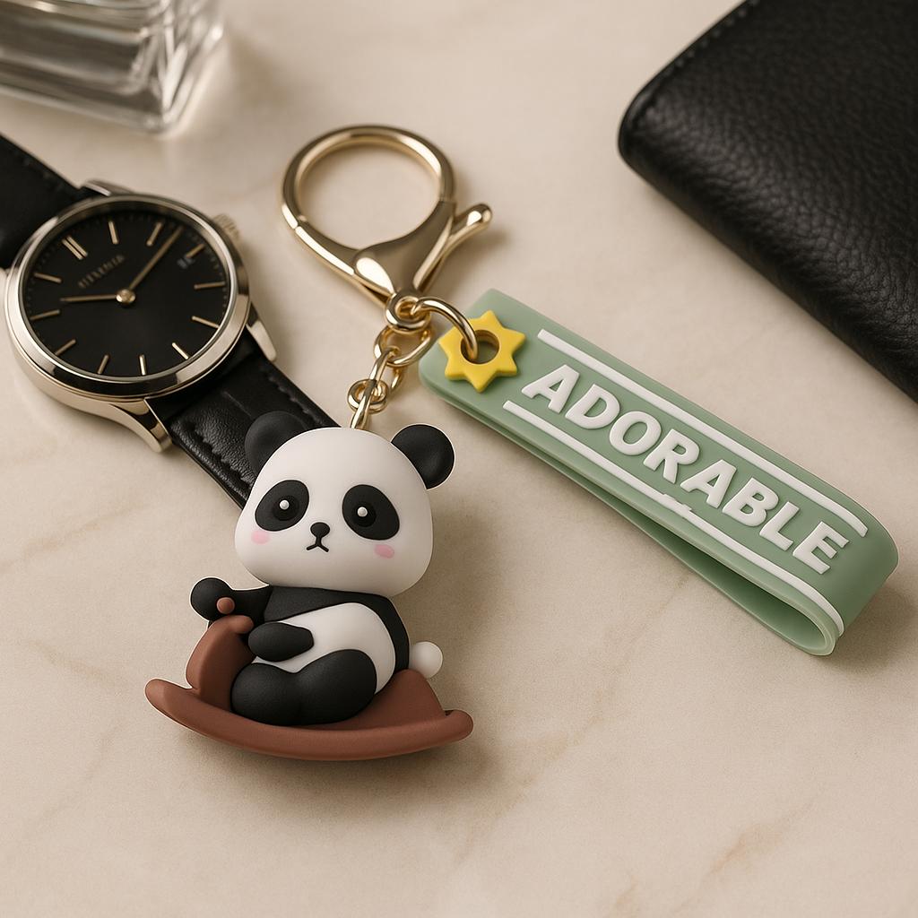 قیمت ارزان جا کلیدی اورجینال مدل پاندا از جنس سیلیکونی