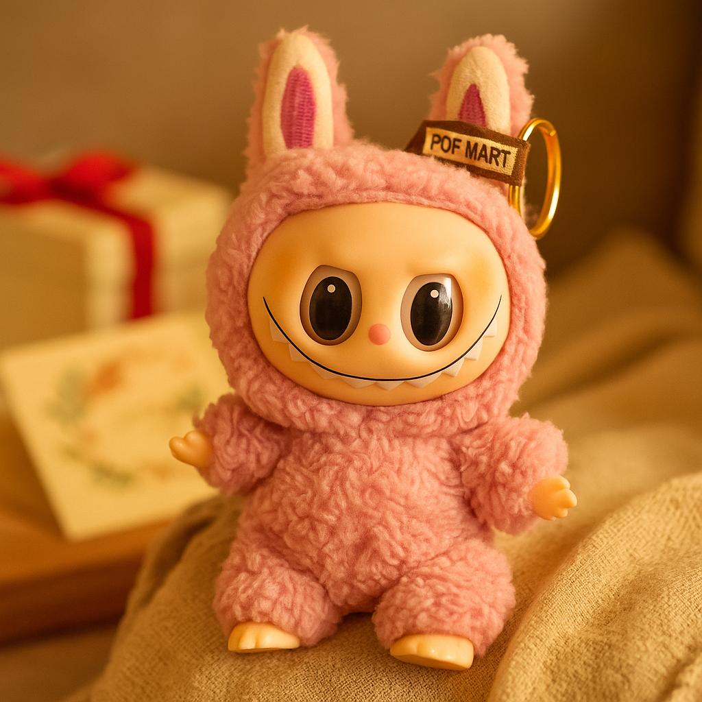 فروش اینترنتی عروسک دخترانه مدل لبوبو از جنس پولیشی