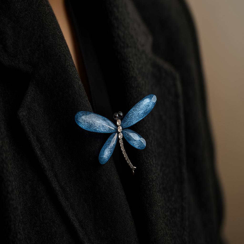 فروش اینترنتی سنجاق سینه زنانه مدل قاصدک از جنس ابکاری رادیوم