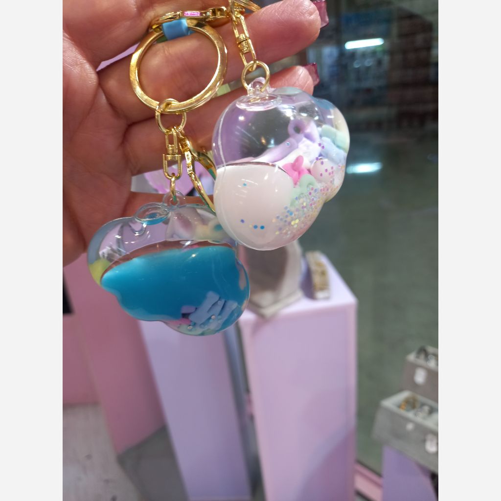 قیمت ارزان جاکلیدی اکواریومی ابر و حروف