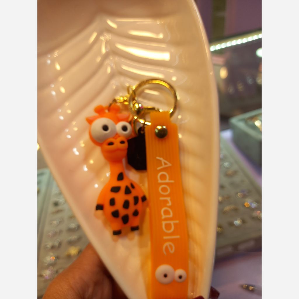 فروش اینترنتی جاکلیدی سیلیکونی زرافه