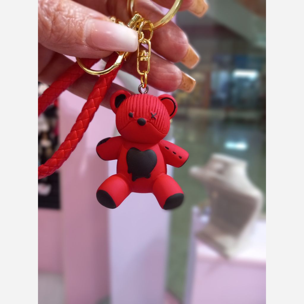 خرید آنلاین جاکلیدی خرس قرمز
