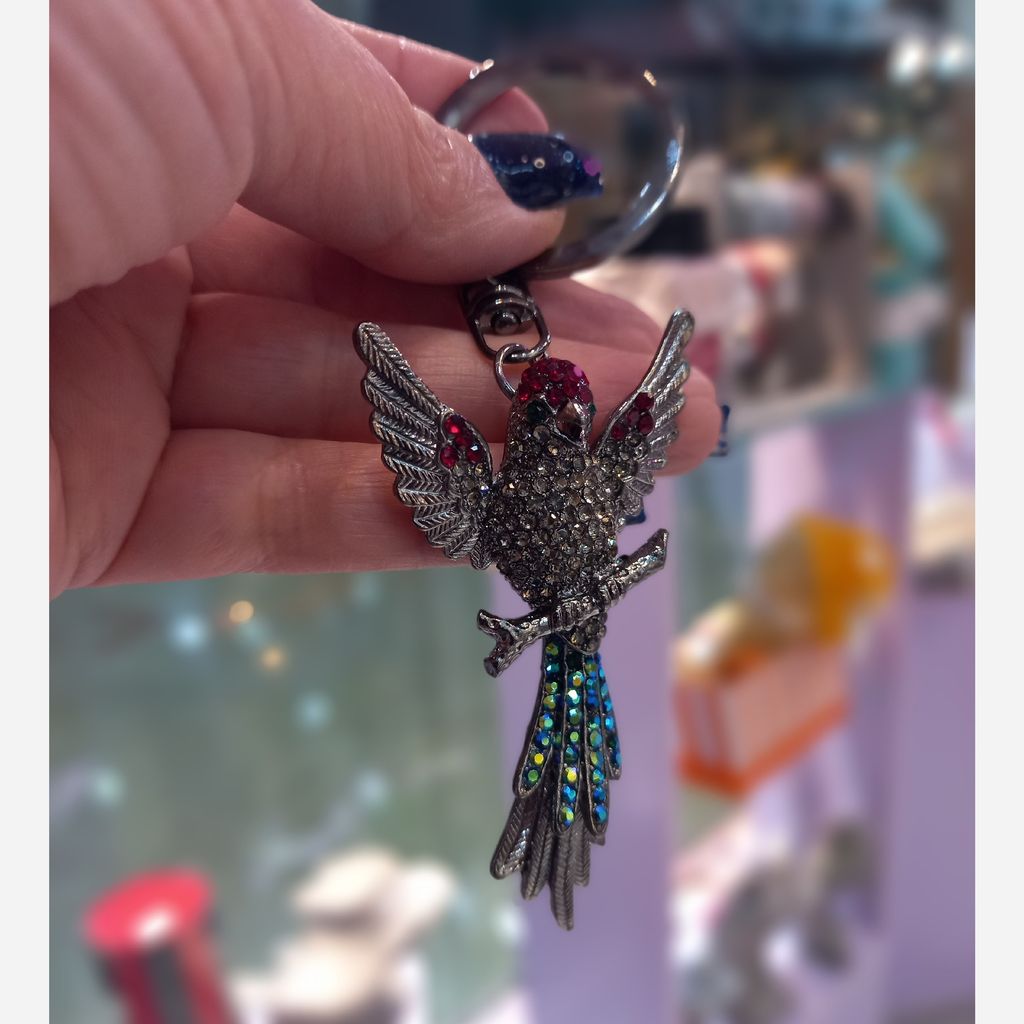 خرید انلاین جاکلیدی عقاب فول نگین 