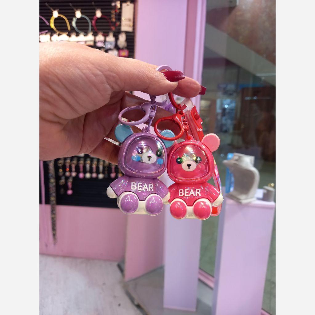 خرید اینترنتی جاکلیدی خرس چراغ دار