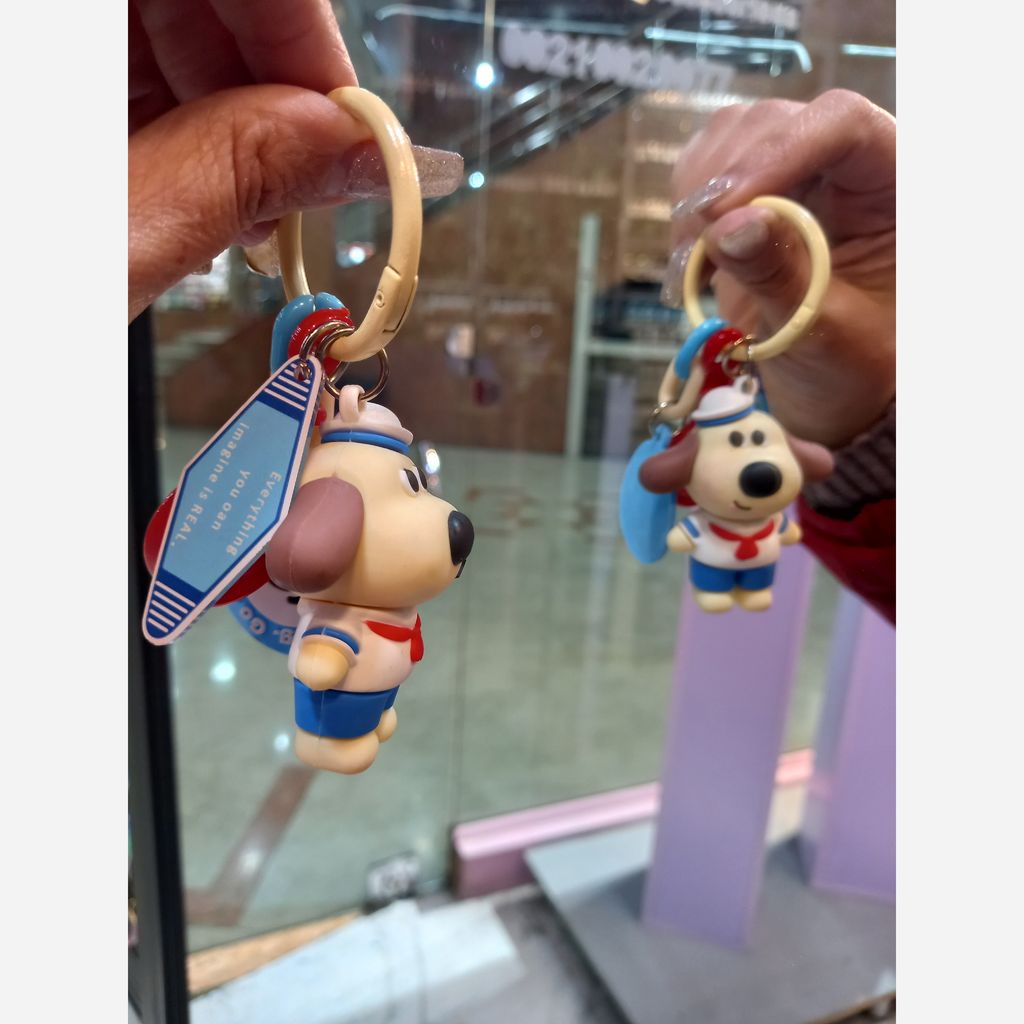 خرید آنلاین جاکلیدی سیلیکونی سگ ملوان