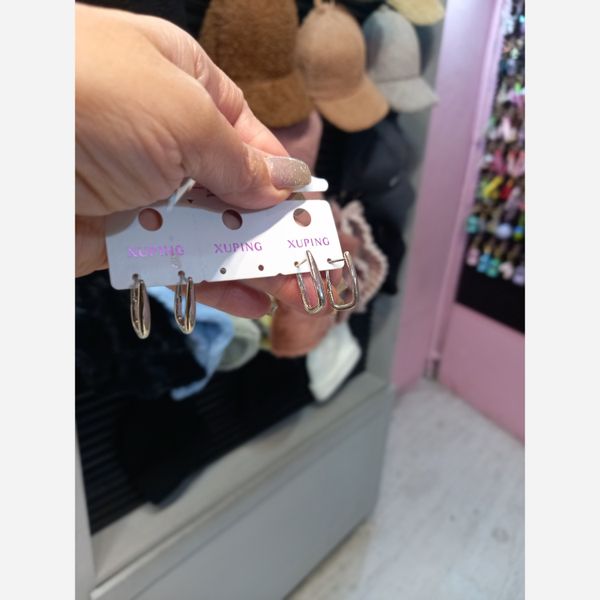 گوشواره ژوپینگ مستطیلی