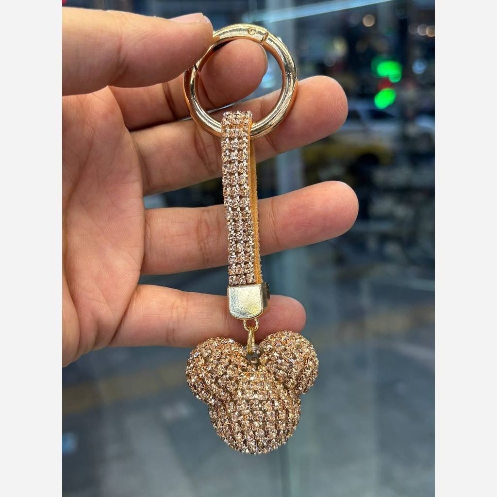 خرید اینترنتی جاکلیدی فول نگین طرح میکی موس