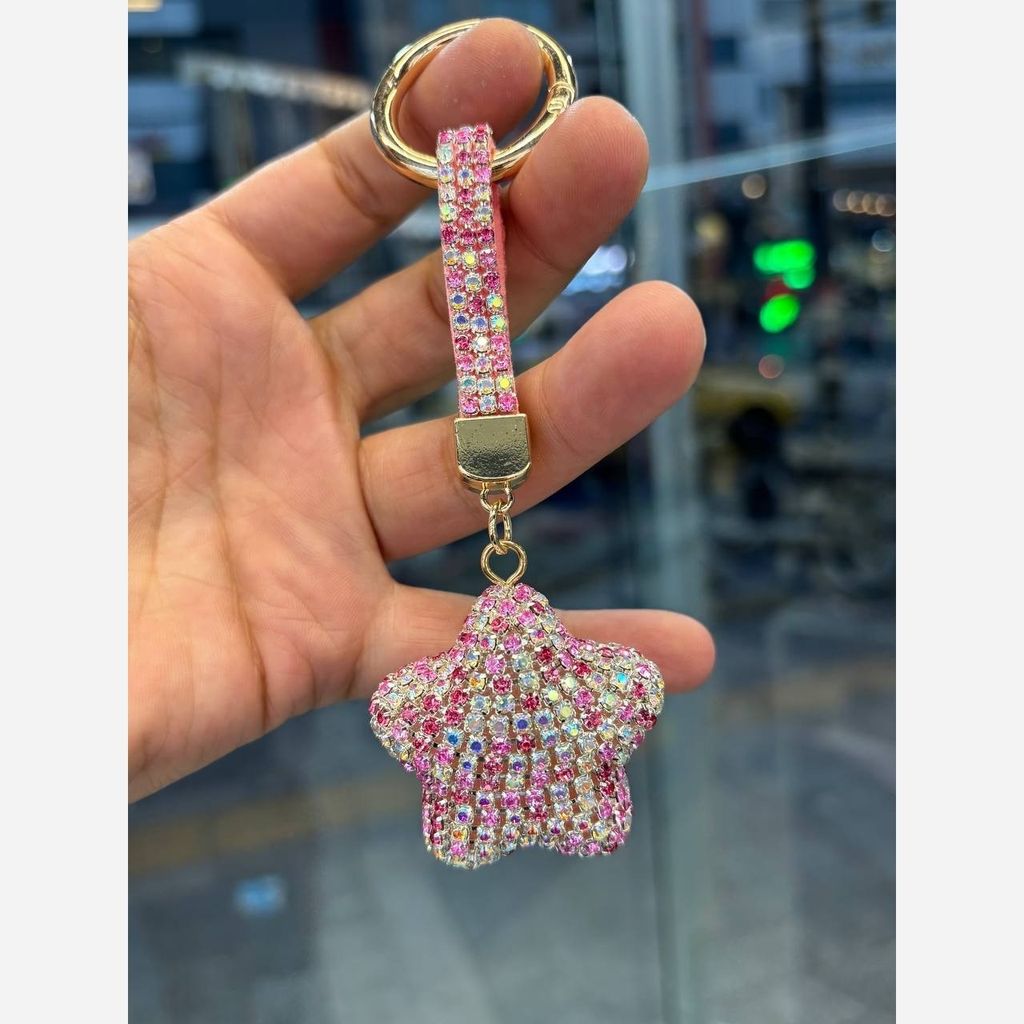 فروش اینترنتی جاکلیدی فول نگین ستاره ای 