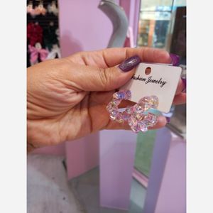 گوشواره رنگی حلقه ایی