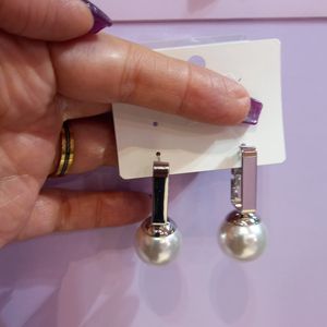 فروش اینترنتی گوشواره استیل مروارید