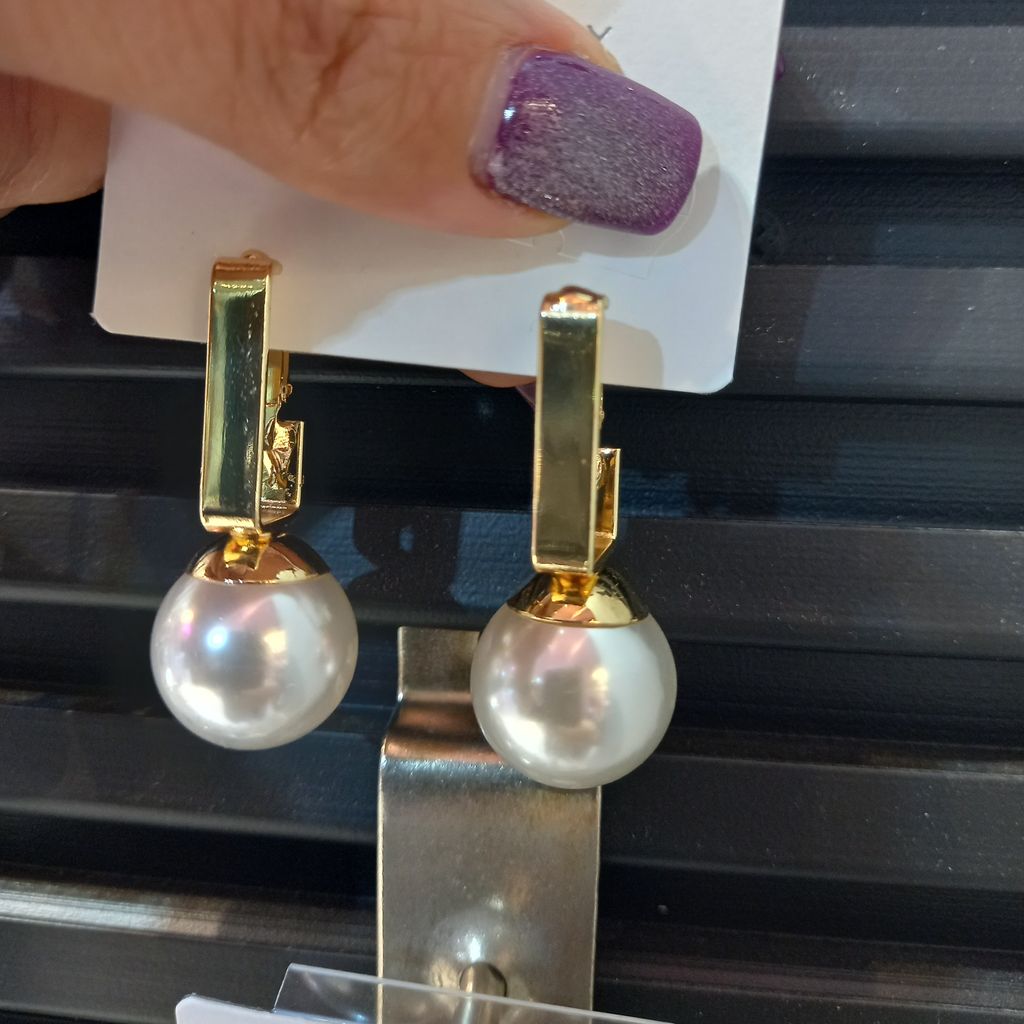 فروش اینترنتی گوشواره استیل مروارید