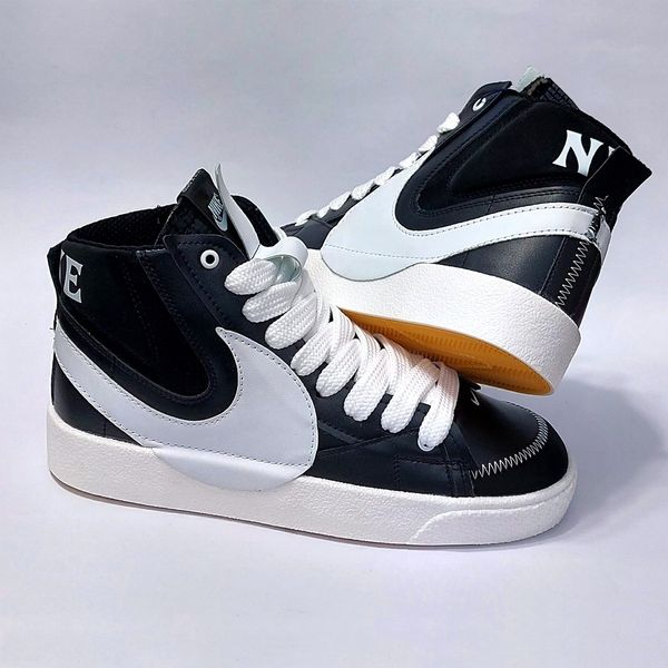 نایک بلیزر جامبو ساقدار مشکی تیک سفید Nike Blazer Jumbo