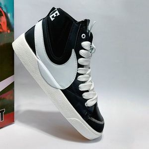 نایک بلیزر جامبو ساقدار مشکی تیک سفید Nike Blazer Jumbo