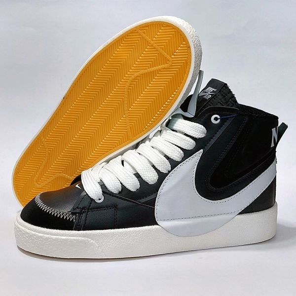 نایک بلیزر جامبو ساقدار مشکی تیک سفید Nike Blazer Jumbo