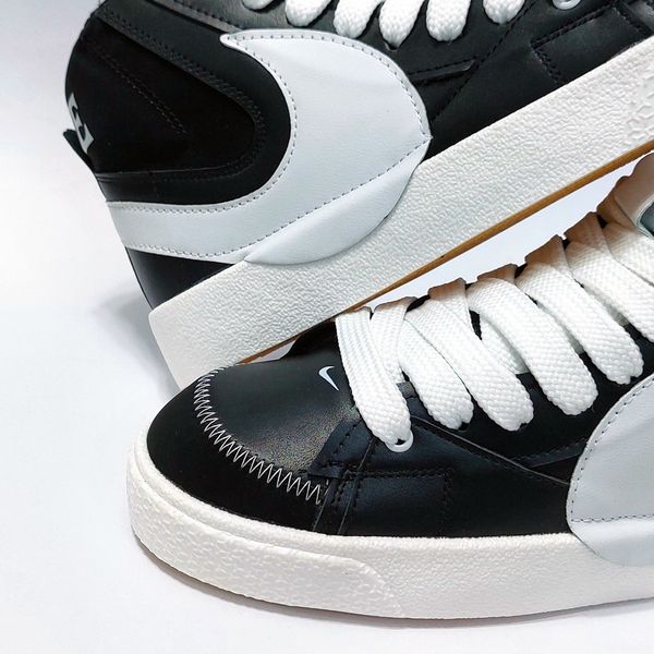 نایک بلیزر جامبو ساقدار مشکی تیک سفید Nike Blazer Jumbo