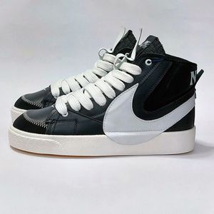 فروش اینترنتی نایک بلیزر جامبو ساقدار مشکی تیک سفید Nike Blazer Jumbo