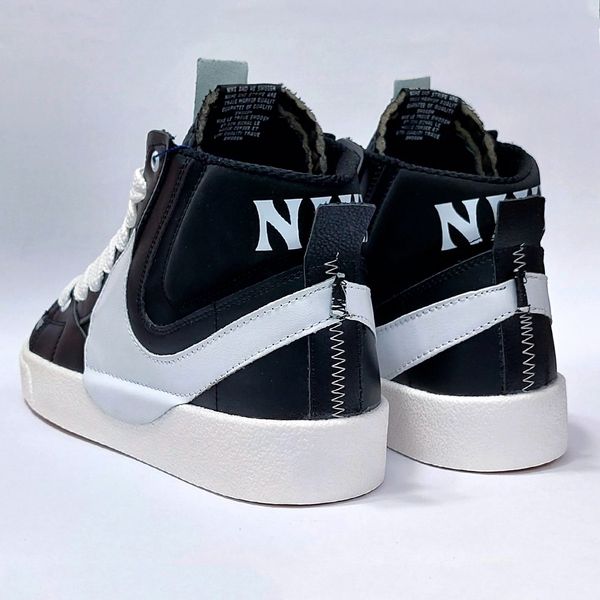 نایک بلیزر جامبو ساقدار مشکی تیک سفید Nike Blazer Jumbo
