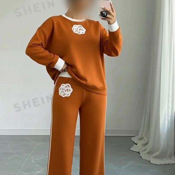 ست بلوز و شلوار طرح گل کد 50305