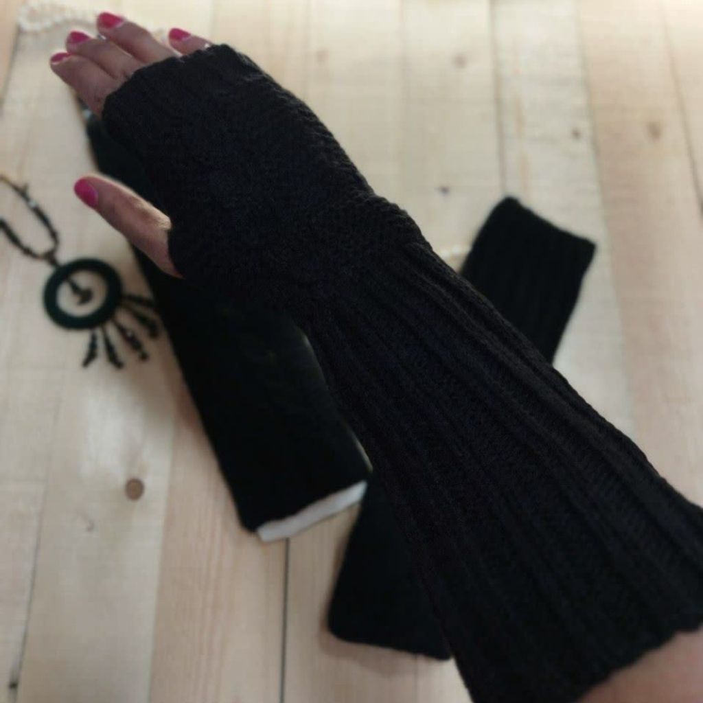 قیمت ارزان ساق دست بافتنی زنانه