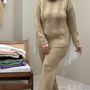 قیمت ارزان ست بافت یقه شل