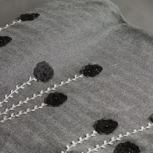 خرید انلاین پارچه فوتر گل برجسته