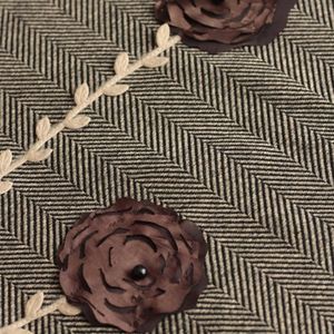 قیمت پارچه فوتر گل برجسته