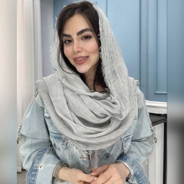 شال کنفی دورریش چهارفصل وارداتی